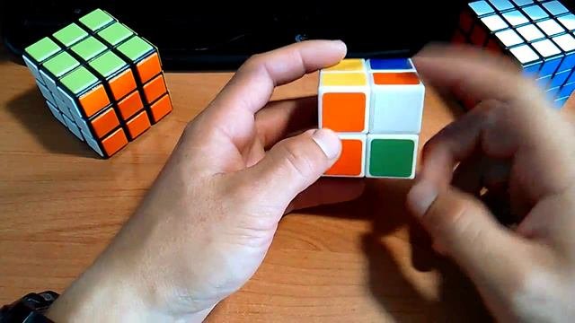 Как собрать кубик 2х2