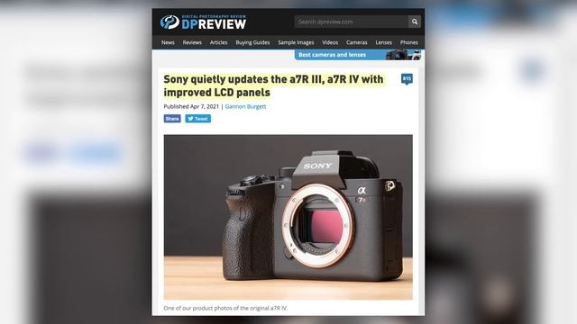 Sony ANNOUNCES 2 “NEW” Cameras! CANON Pulls a NIKON