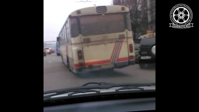 Бочком по Ленинскому с пассажирами. Калининград.