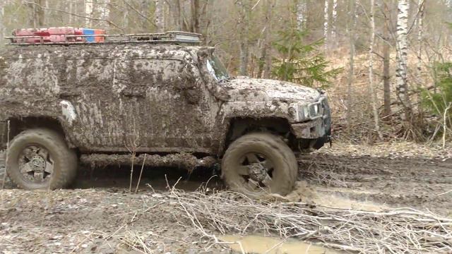 Поездка 2018-04-21: Hummer H3 - Дорога на дачу 1