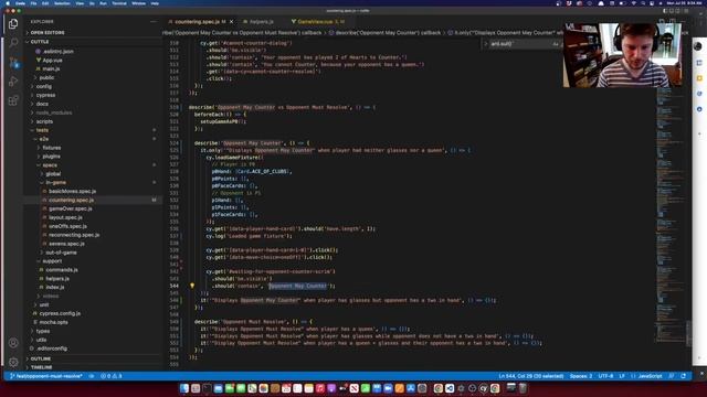 Cuttle Code Tutorials - Test Driven Development with Cypress 1 Small Feature