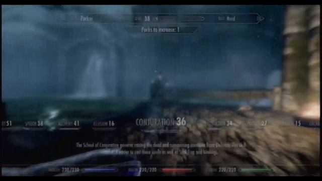 Skyrim : How to get Conjuration to 100 in 60mins!