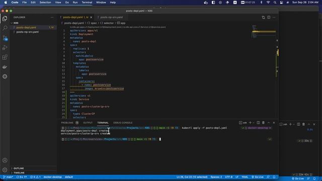 4th Module Creating Users Service and Deploy on Kubernetes