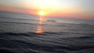 Рассвет над морем. Красота.