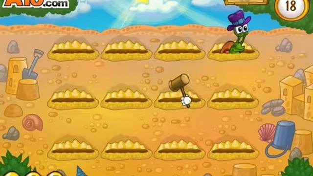 Flash игра Улитка Боб 5 мини игры Snail Bob 5 mini games прохождение