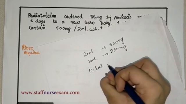 Drug Dose Calculation - Part 3 - With Practical Aspect