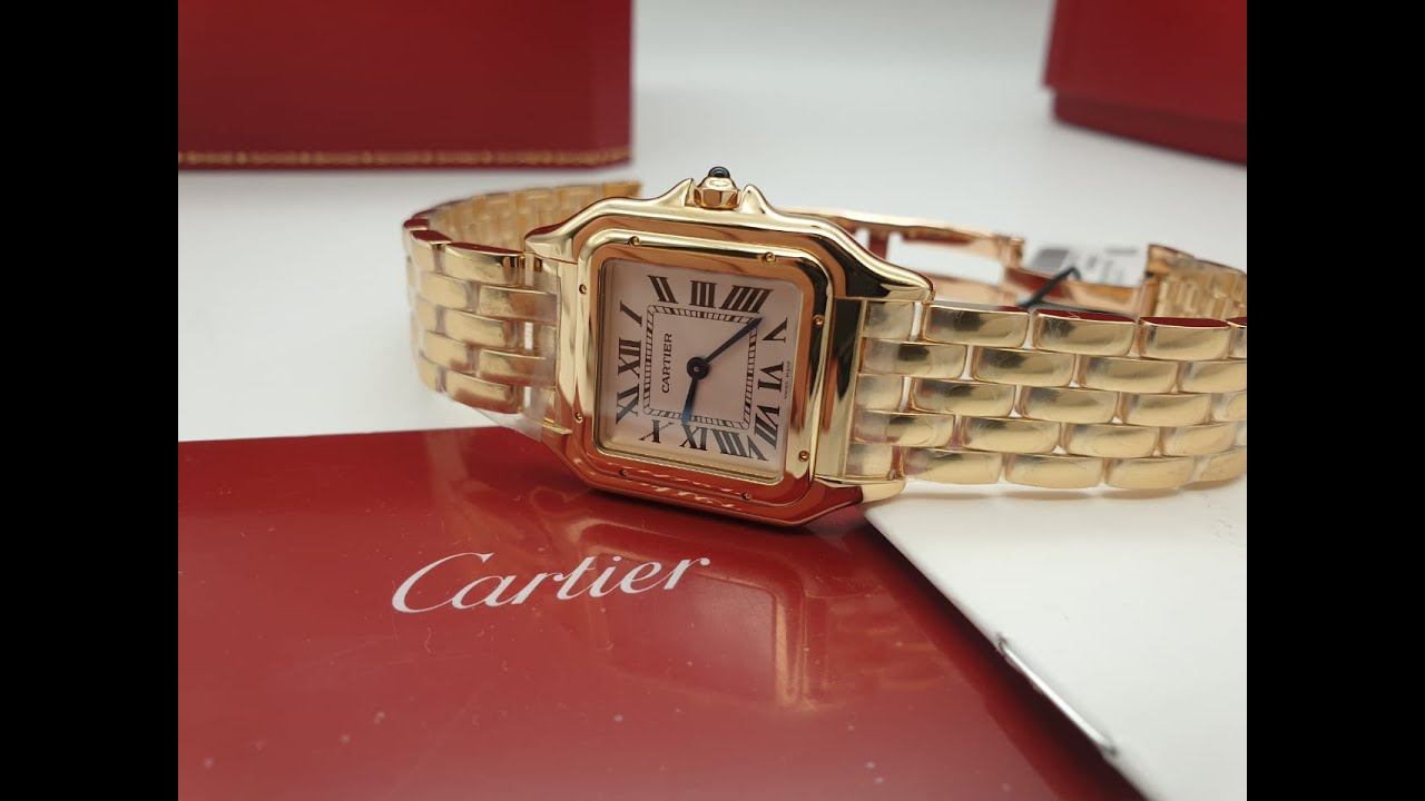 Обзор часов Cartier Panthere de Cartier Medium WGPN0009