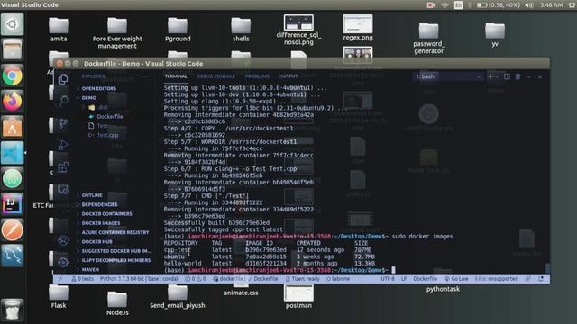 Dockerize a C++ Porgramm | C++ Program in Docker Container