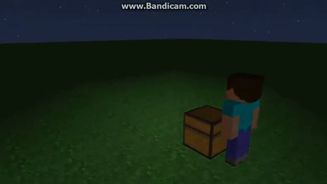 закрытый сундук 2 майнкрафт машинима/closed chest mainecraft 2 machinima