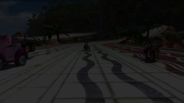 Ryo Hazuki in Sonic & SEGA All-Stars Racing