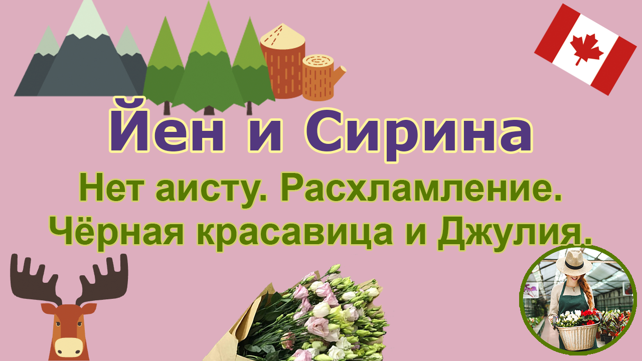 Йен и Сирина. Нет аисту. Расхламление. Мороз и хорошие сорта. 9-я серия.