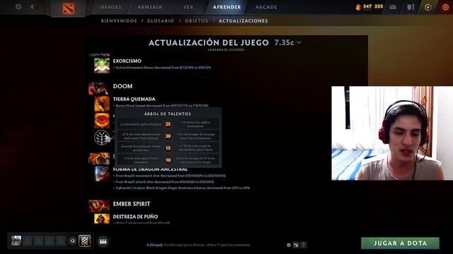 PARCHE 7.35C  LEYENDO EL PARCHE COMPLETO Y DANDO MI OPINIÓN RESPECTO A LOS CAMBIOS 