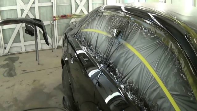 Тонировка Автомобильных фар лаком