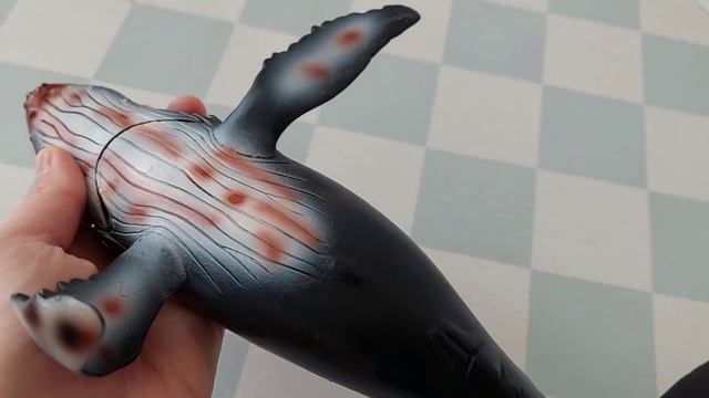 Видео обзор фигурки горбатого кита с АлиЭкспресс
