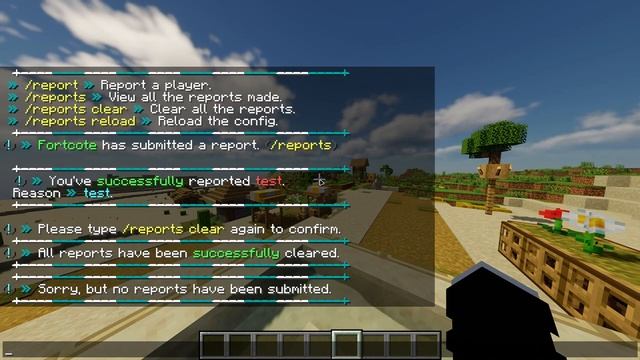 Репорты для СЕРВЕРА МАЙНКРАФТ ❗ /report ❗ 2 Плагина на репорты ✅