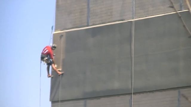 Высотные работы | Как утеплить стены дома | High-altitude work | How to insulate walls of the house