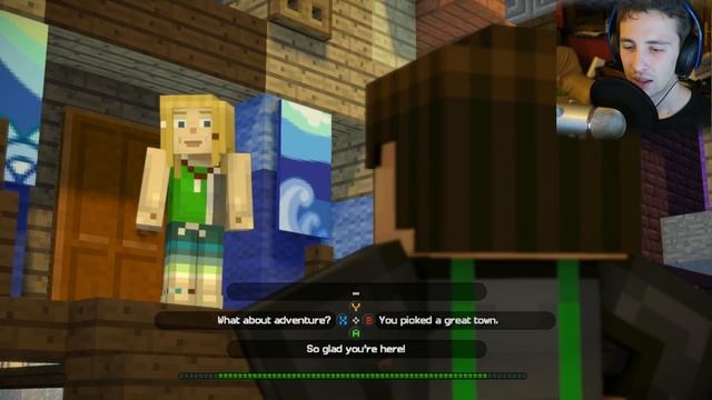 Jesse Helps Nell - Minecraft Story Mode Season 2 Episode 1 P1