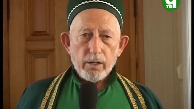 Шейх Саид Афанди на мавлиде в с. Чиркей. 29.03.2008 г.