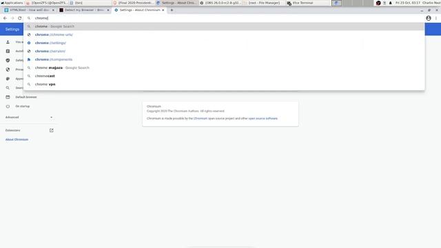 Chromium 88 (Linux version) runs under linuxulator (Centos 7) on FreeBSD 12.1