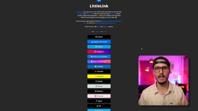 Self-Hosted, DIY, Open Source Alternative to Linktree