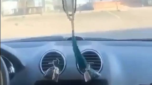 Когда батя учит ездить (звук)