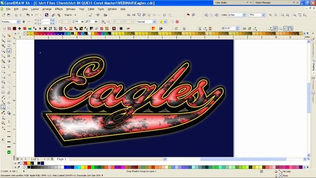 CorelDRAW Tutorial  Apparel Decorating Webinar