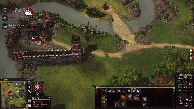 Manobodyx симметрично и красиво строит лучниковые башни в Stronghold Warlords! #2
