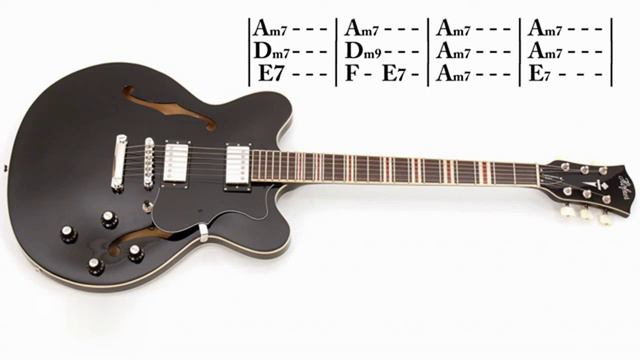 Slow A Minor 12 Bar Blues Backing Track