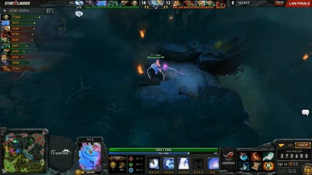 Starladder X. Гранд финал. Secret vs Evil Geniuses, bo5, game 4. 26.10.2014