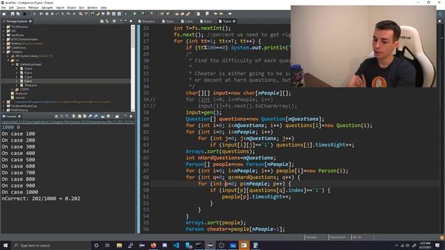 Google CodeJam Qualification Round Screencast and Solutions