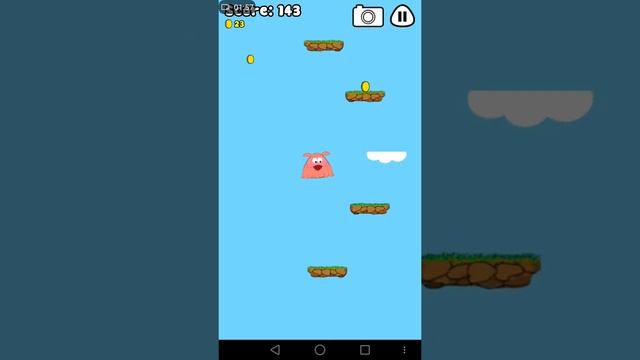 Pou Sky Jump