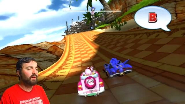 SONIC RACING JUST LIKE MARIO KART Wii? | Sonic & Sega All-Star Racing (wii) #1