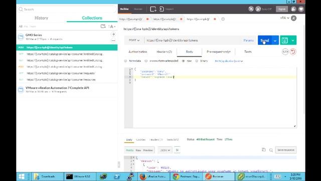 vRealize Automation 7 REST API Intro and Demo