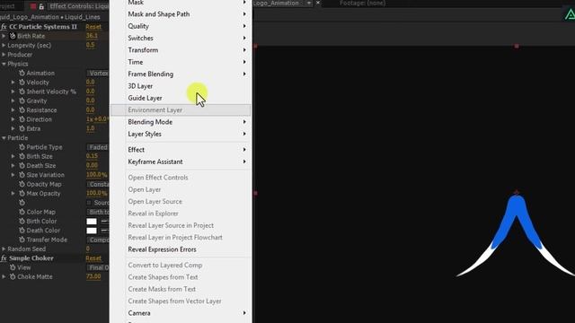 Liquid Logo Animation in After Effects - After Effects Tutorial - No Third Party Plugins