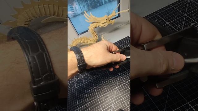 пятый мой ремень ручной работы