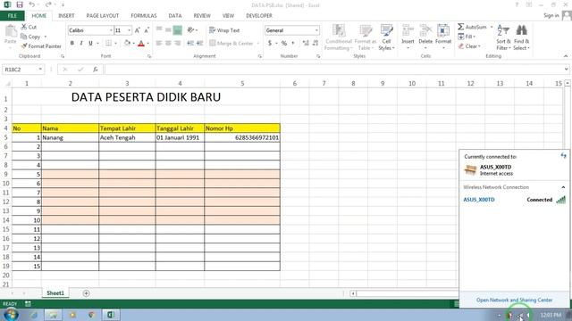 Cara Mengerjakan Satu File Excel Banyak Orang Dalam Waktu Yang Sama || Cara Sharing File Excel