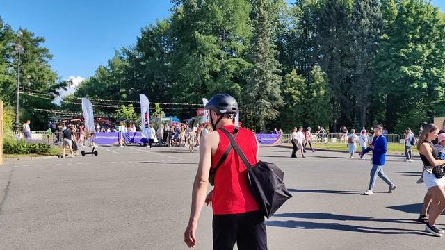 Прогулка на роликах в день молодежи