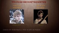 SAME ACTORS - GoT, Harry Potter, Pirates of the Caribbean, Hunger Games, the Maze Runner