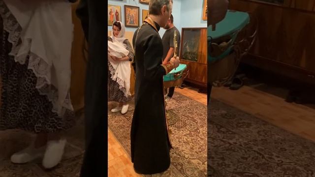 Крещение маленькой Мии❤️ Красивая песня - Молитва