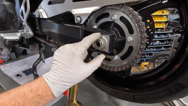How To Adjust Your Motorcycle's CHAIN & Alignment