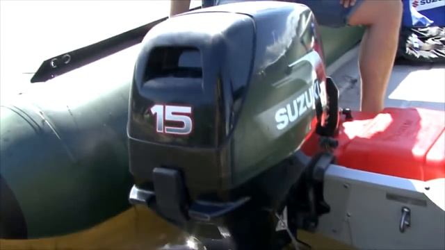 Сравнение звука работы SUZUKI DT15 старой и новой серии (A)