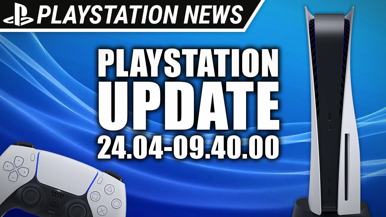 Системное обновление для консолей PlayStation 5  24.04-09.40.00  Новости PlayStation