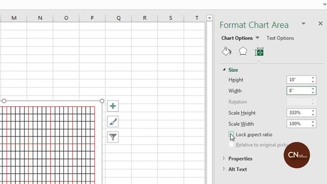 How To Make a Graph Paper in Excel and MS Word