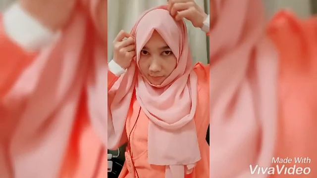 Tutorial Hijab Pasmina Simple