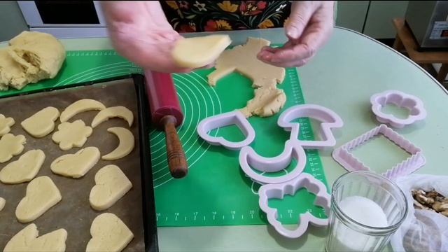 Как испечь праздничное печенье для детей и взрослых. Песочное печенье. Тает во рту. Вкуснятина!!!!!