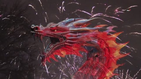 Танцующий дракон – Восточный Новый Год Дракона 2024