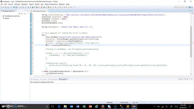 9. Executing Delete Query