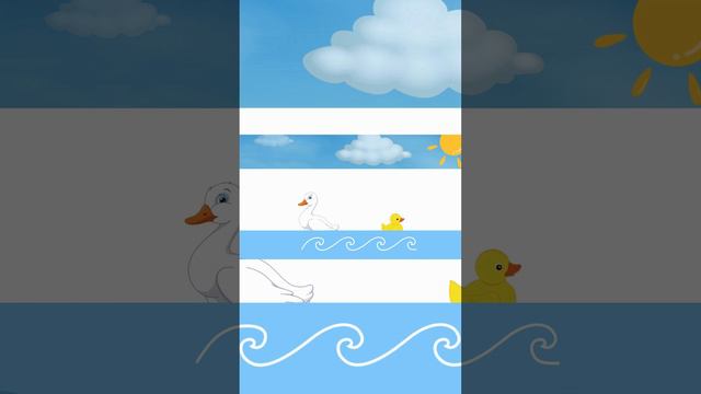 Пять маленьких утят / Five Little Ducks / Песенка для детей на английском языке 5