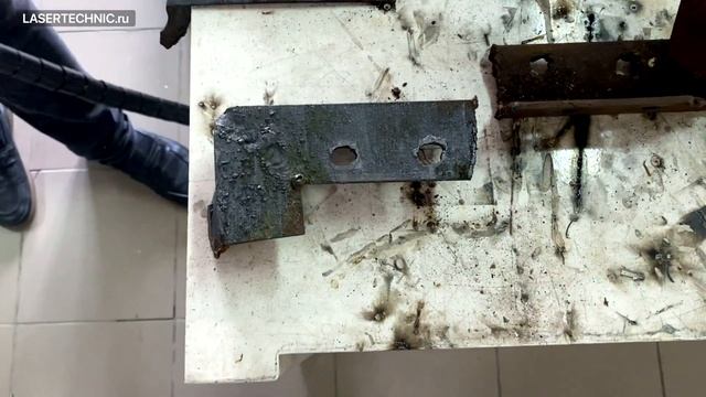 Лазерная чистка металла