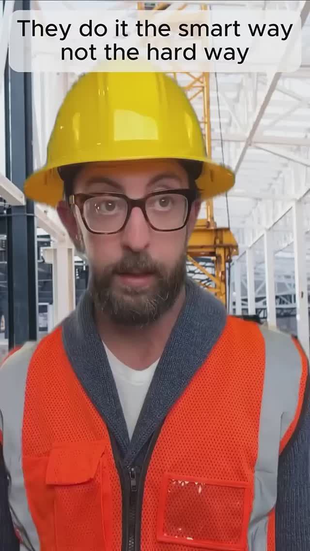 They do it the smart way not the hard way